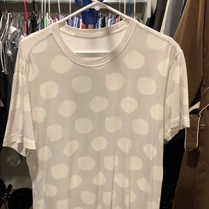 Lululemon mens short sleeve polka dot